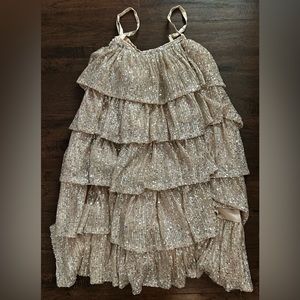 Tiered Ruffle Windsor Dress